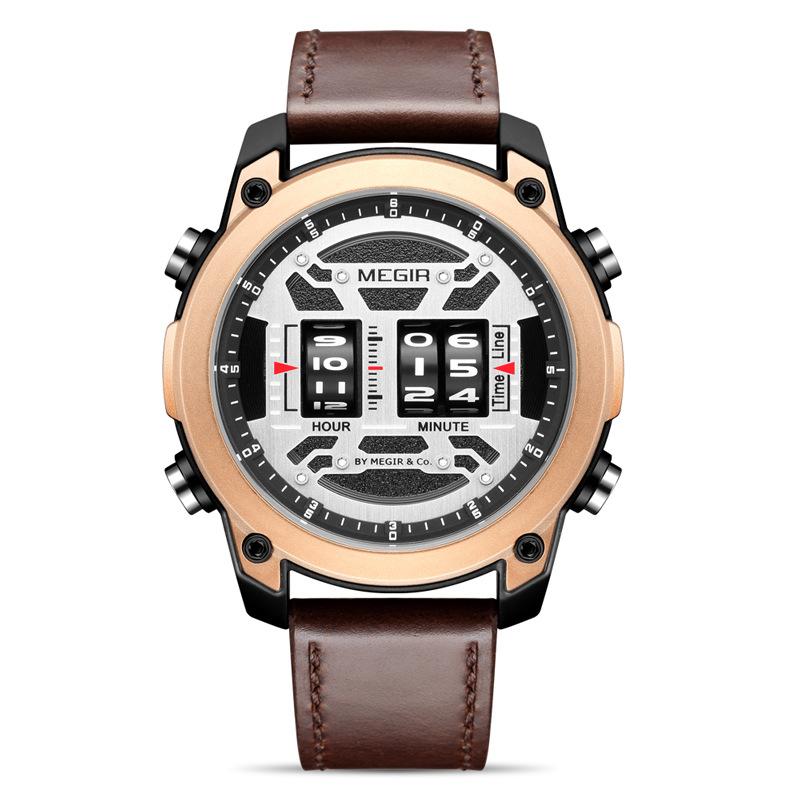 Quartz Watches Megir 2137 Megir Wrist Watch Price On Sale