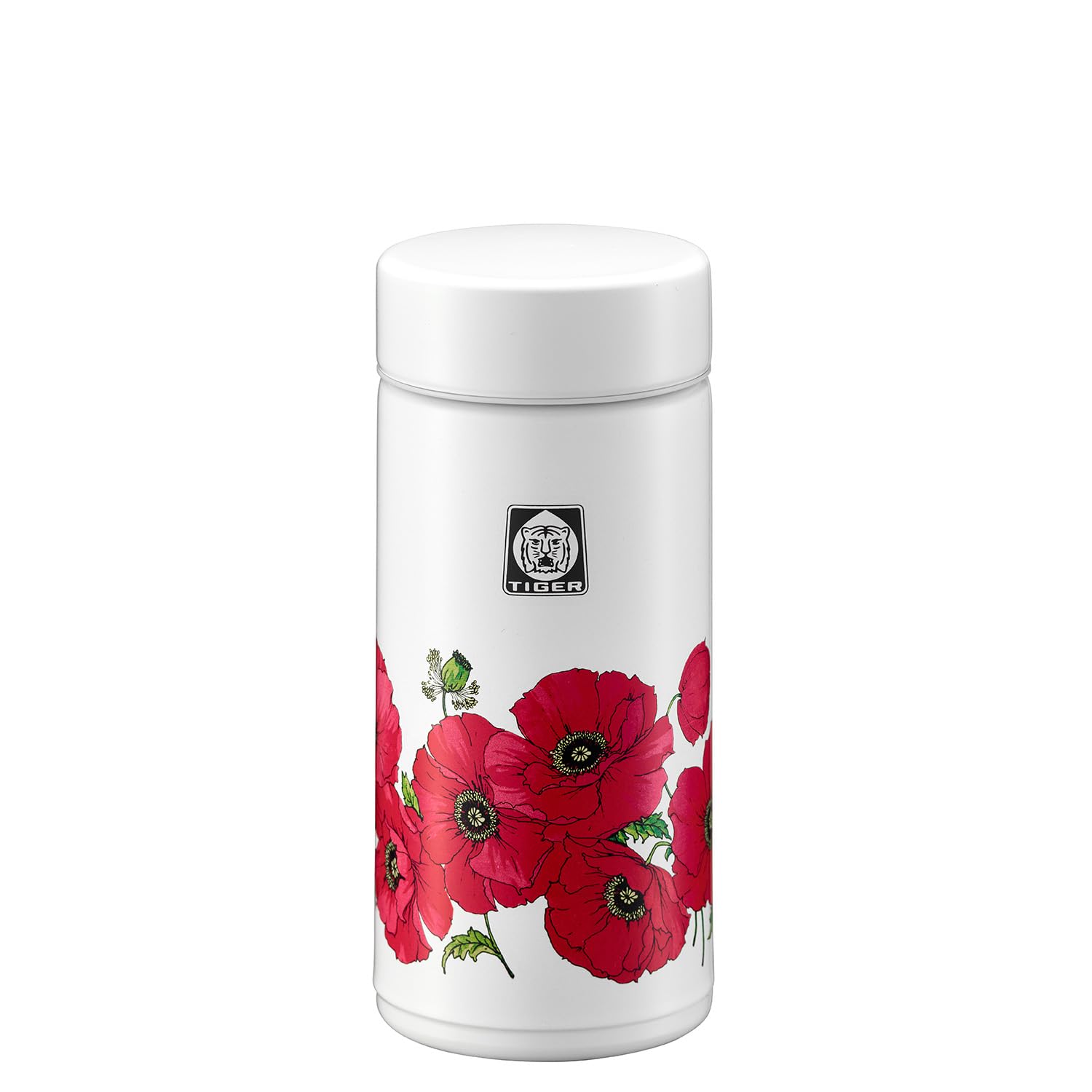 

Tiger Vacuum Insulated Bottle, 200ml, Web Exclusive, 100th Anniversary Model, Retro Poppy Pattern, MMP-T020WF