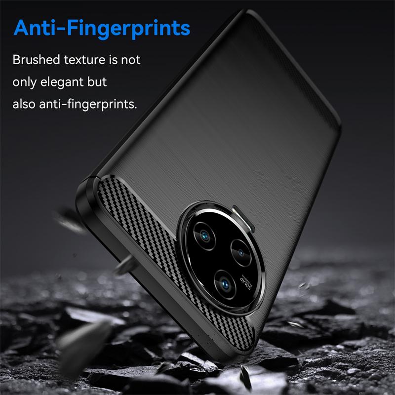Do etui Infinix Note 12 2023 Etui do Infinix Note 12 2023 Zderzak Silikonowy pokrowiec z włókna węglowego do etui Infinix Note 12 2023