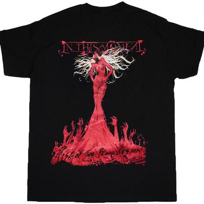 In This Moment Band Schwarzes T-Shirt Tops Tee Baumwolle Volle Größe Unisex