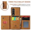 Veske For Samsung Z Fold 5 3 Z fold 4 S23 S22 S21 Ultra S20 A12 A22 A32 A52 A13 A33 A53 A14 A24 A34 A54 Flip Magnetic Leather Wallet Stand Cover