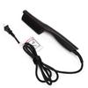 Electric Hair Straightener Comb Anti Scald Beard Straightener Brush  (Black )