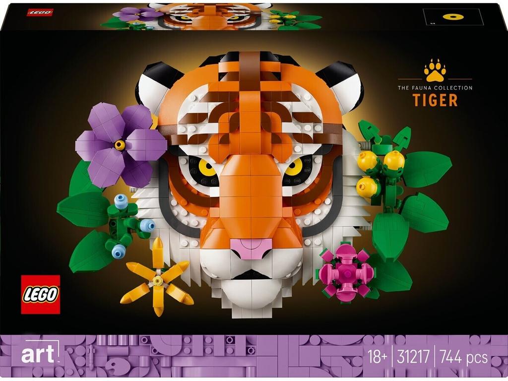 LEGO конструктор рация Art Fauna Collection – Тигр (31217)