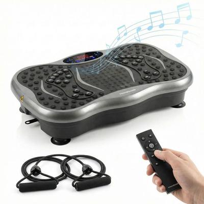 Vibration Platform - INNOVAGOODS - Vivflow - Bluetooth - 99 Levels - Resistance Bands
