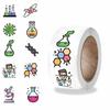 500PCS Chemistry Roll Stickers Notebook Laptop Aesthetic Retro Suitcase Car Art Picture Coffee Phone Laptop Waterproof Sticker