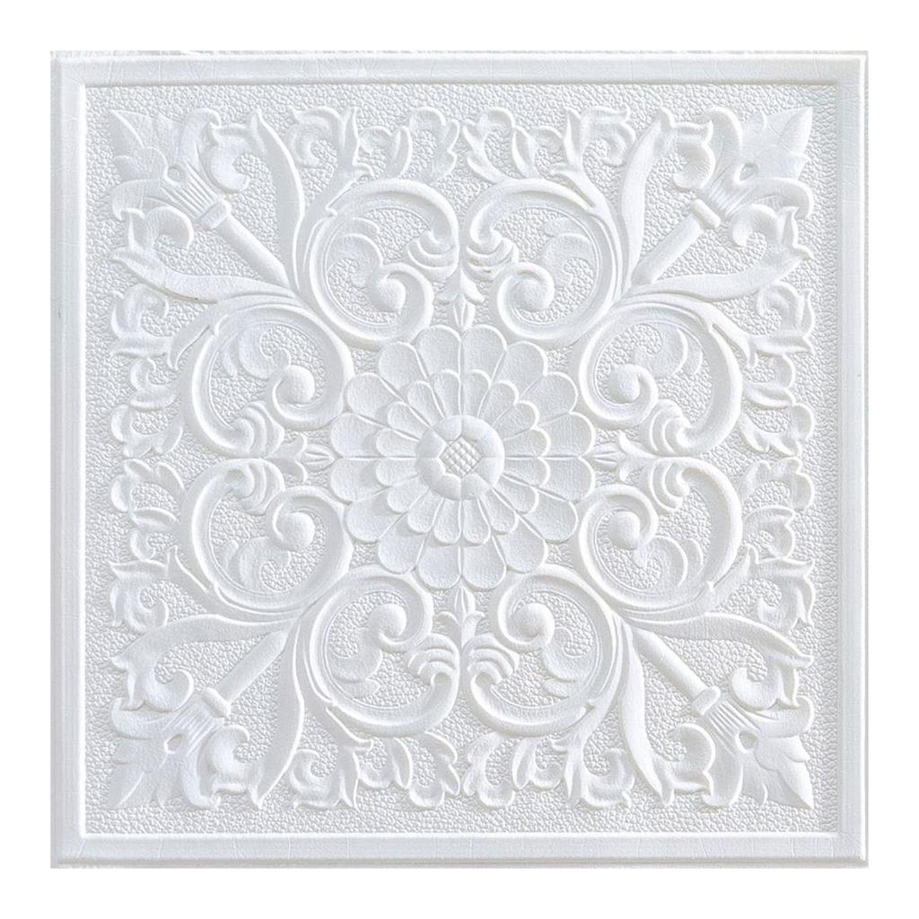 10x DIY Decor Ceiling Tiles Self Adhesive Wallpapering Supplies10PCS Waterproof Self Wall Sticker