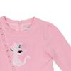 French Cat Pink Floral Jacquard Bag Dress Q54dso060p1