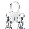 Carabiner Keychain Clip Set Organizer Easily Add and Remove Sturdy for More Keys Key Rack