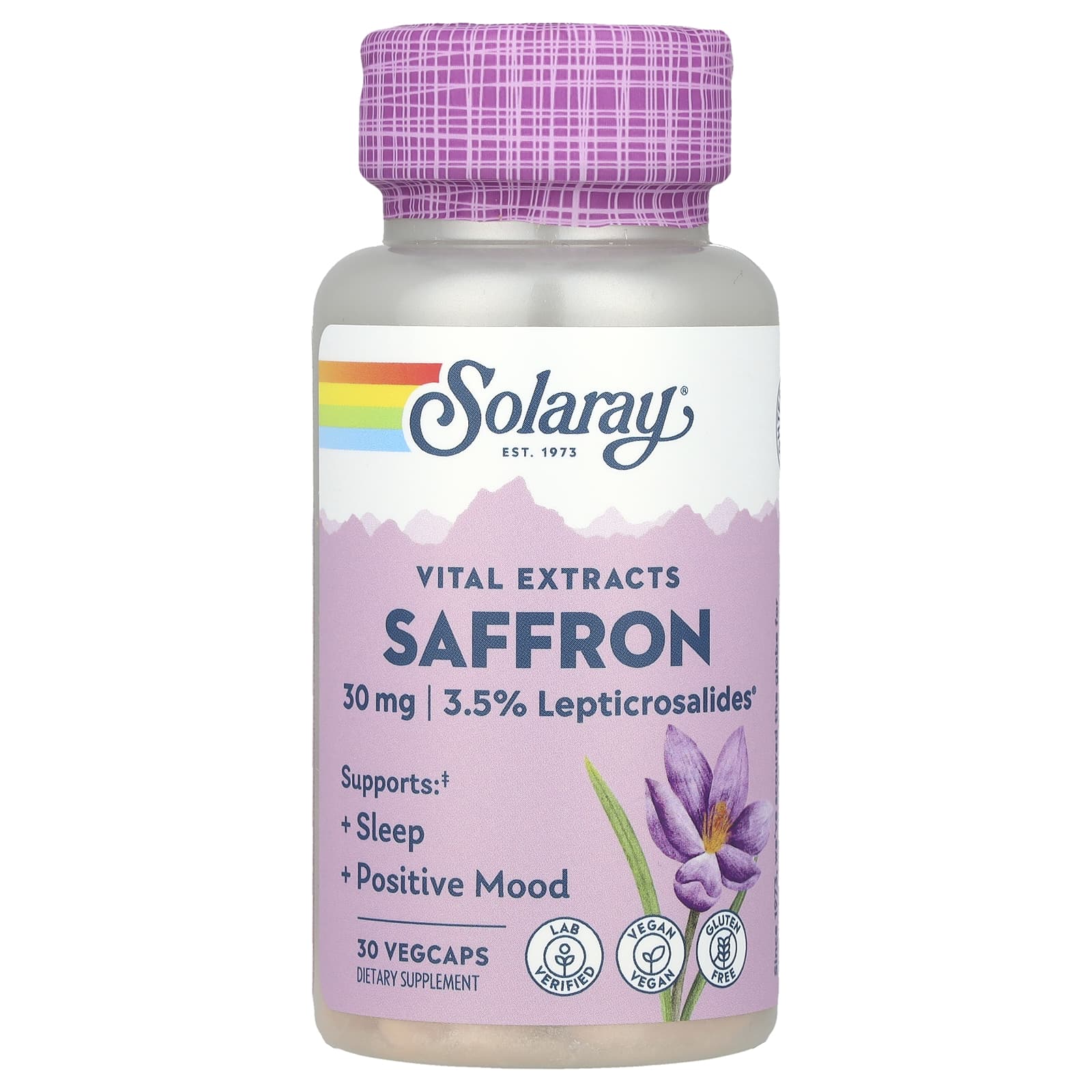 

Essential Extract, Saffron, 30Mg, 30 Veggie Capsules
