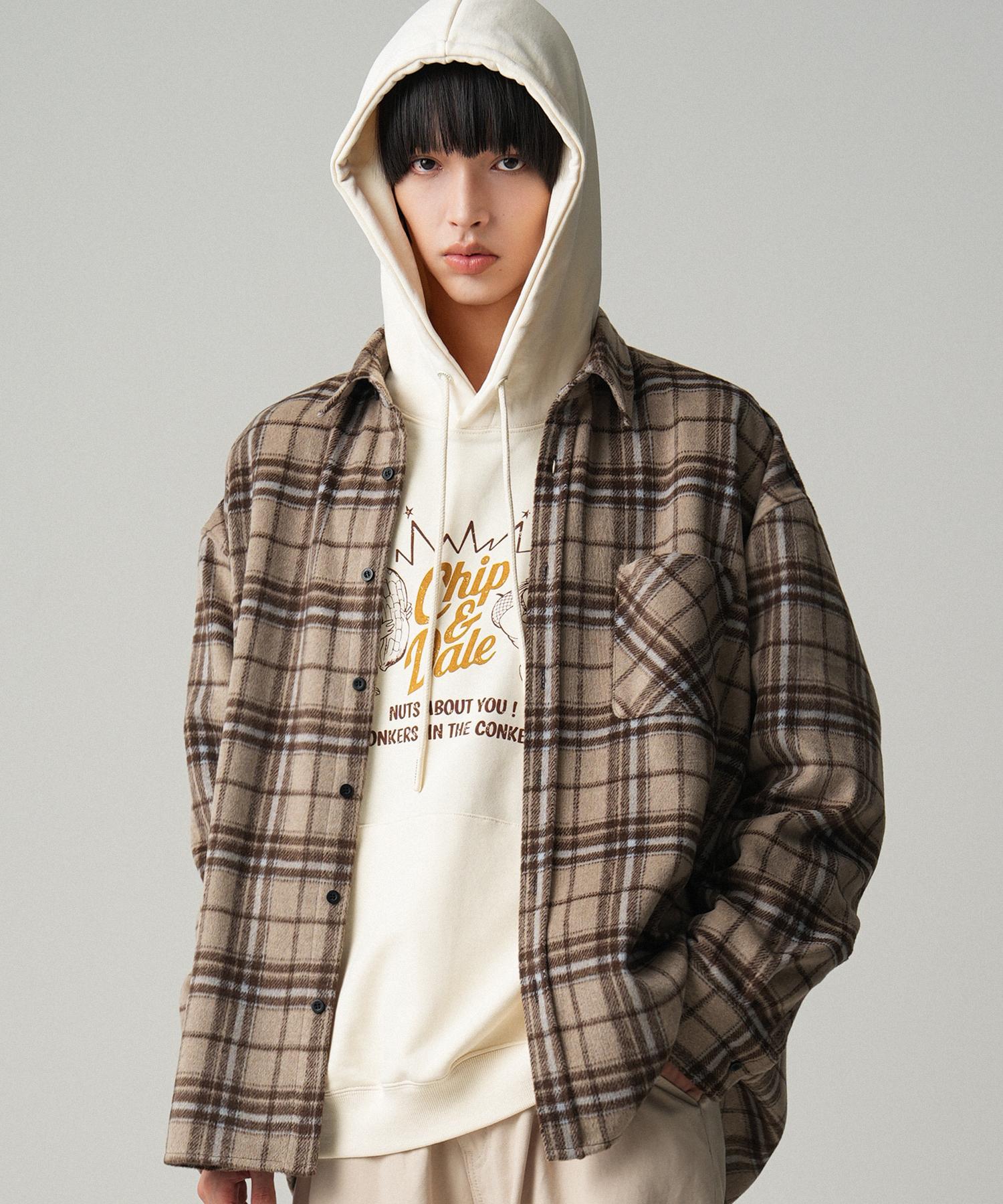 Urban Dress Jerry Check Shirt Beige Beige/Xl