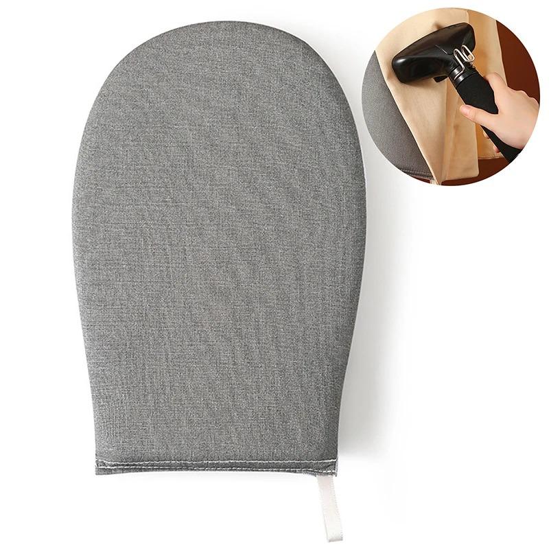 Mănuși Noi de Mână Rezistente la Căldură, Pad de Călcat, Mănușă de Călcat, Mănușă Impermeabilă Anti-Abur, Mănușă pentru Aburizator de Haine, Mănuși Portabile de Călcat