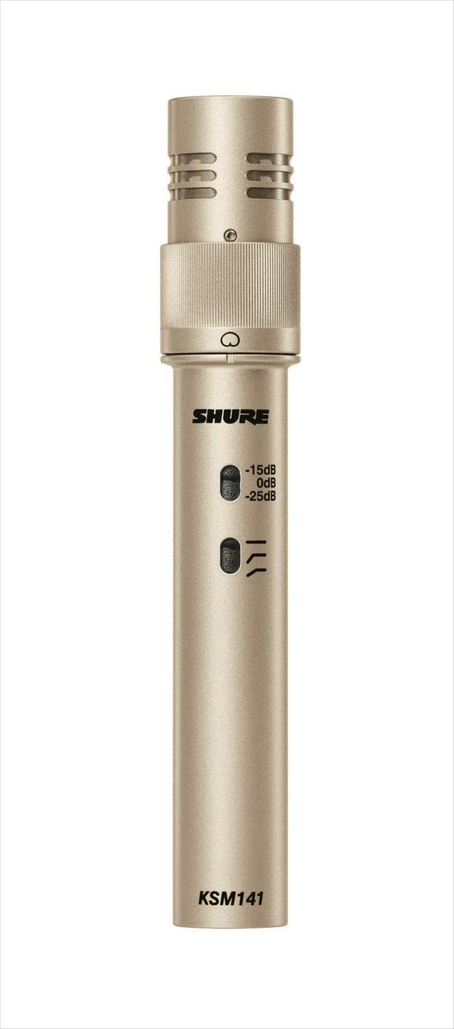 

SHURE Конденсаторний мікрофон KSM141 Гарантія на інструментальний мікрофон з подвійною структурою 2 KSM141/SL-X [/Роки виробника]