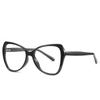 Fashion Cat Eye Reading Glasses Women's Tr90 Spring Hinge Resin Optical Presbyopic Eyeglasses Custom Diopter +50~+600 #46536