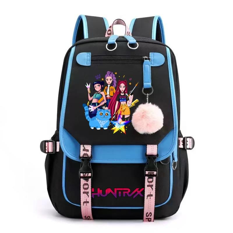 Kpop Witch Hunters Peripheral Printed Backpack School Bag Student Campus Hairball Backpack