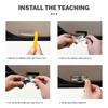 Car Door Wireless Welcome Light LED HD Projector Lamp  Decoration Atmosphere Lights For Volvo Rdesign Polestar AWD V50 S60 XC60
