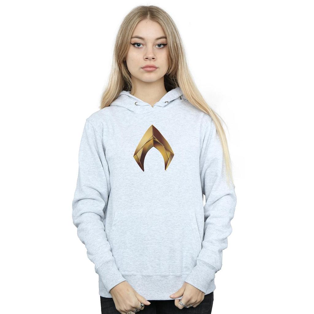 DC Comics Womens/Ladies Aquaman Emblem Hoodie