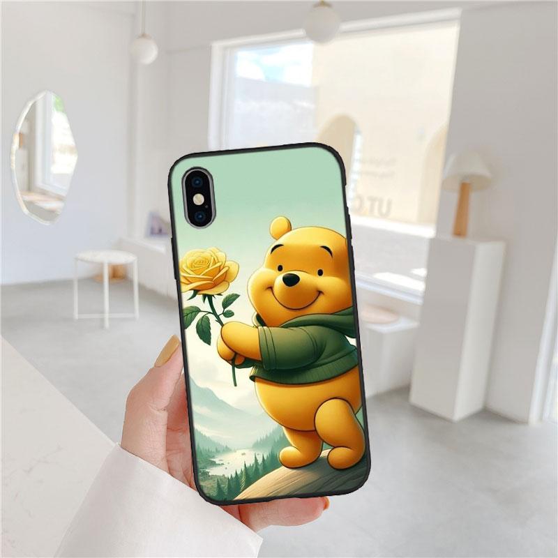 

CJ104 Winnie the Pooh Soft Shell Phone Case for OPPO A40 A60 A80 A15 A16 A16K A12 A17 A17K A54 A54S A53 A53S A55 A56 A57 A98 F23 OPPO A98