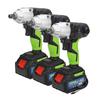 1/2'' 68V 8.0Ah Li-ion Batteries Cordless Impact Wrench 420Nm Metal Chuck UK Plug 100-240V