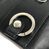 Gucci 625565 GG Embossed Logo 6P Keys with Key Ring  Key Case Leather Black