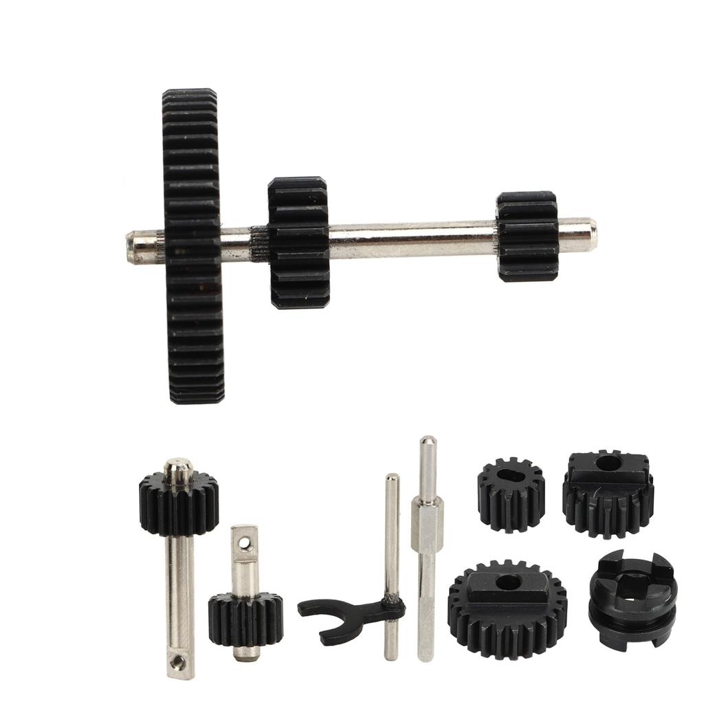 Wave Box Gear Set High Strength Steel Long Lasting Stable Performance for P06 Remote Control Car