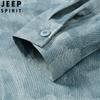 JEEP SPIRIT Men's Trendy Gradient Workwear Jacket