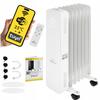 Oslo 1500W Weißer WLAN-Ölradiator