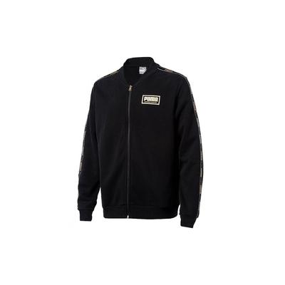 Casual Sports Jacket Men Outerwear Gold Black 581767-01
