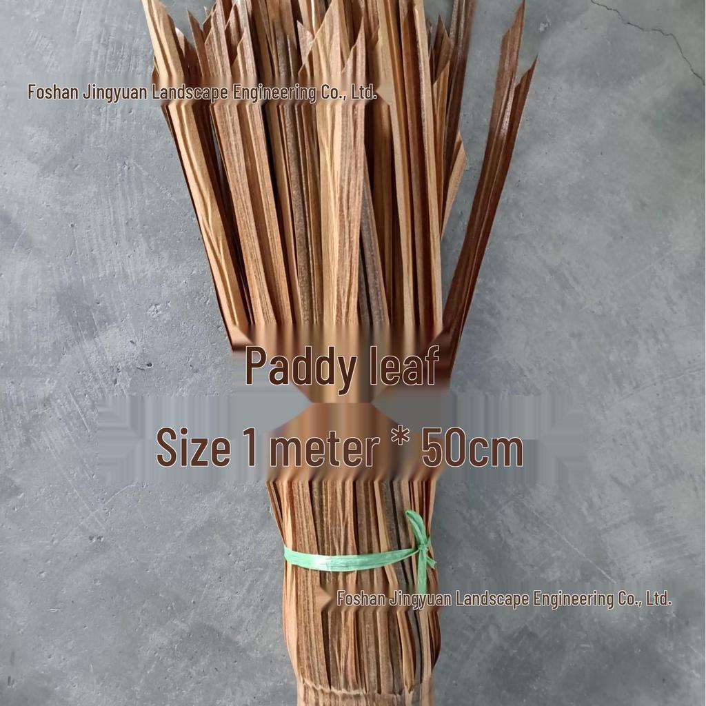 Fireproof Artificial Thatch Roof Decoration for Scenic Areas