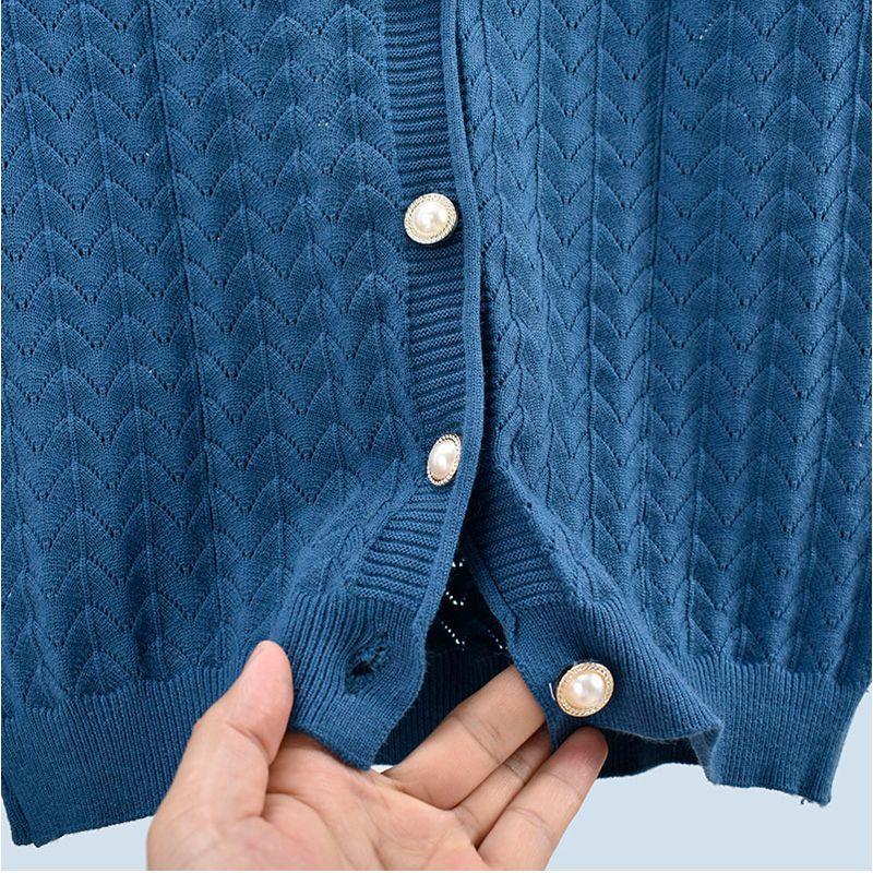 Spring & Fall Women's Top Young K-style Bell Sleeve Knitted Cardigan Sweater Outwear Outer Wear Western Style Women's Clothing