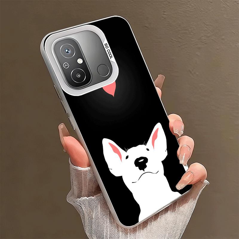 Bull Terrier Dog Cute Puppies Shockproof Phone Case for Xiaomi Poco X7 X6 X5 X3 Pro F7 Ultra M8 Redmi 15C 15 14C 13C 12C 10C 13