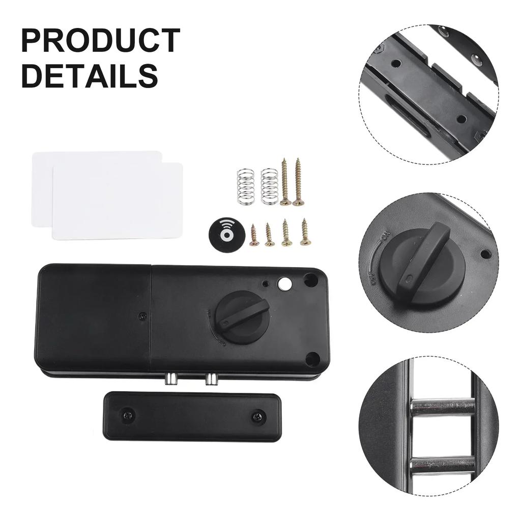 For Tuya App Compatible Smart Invisible Door Lock for Indoor For Wooden Doors with Multiple For Unlock Options