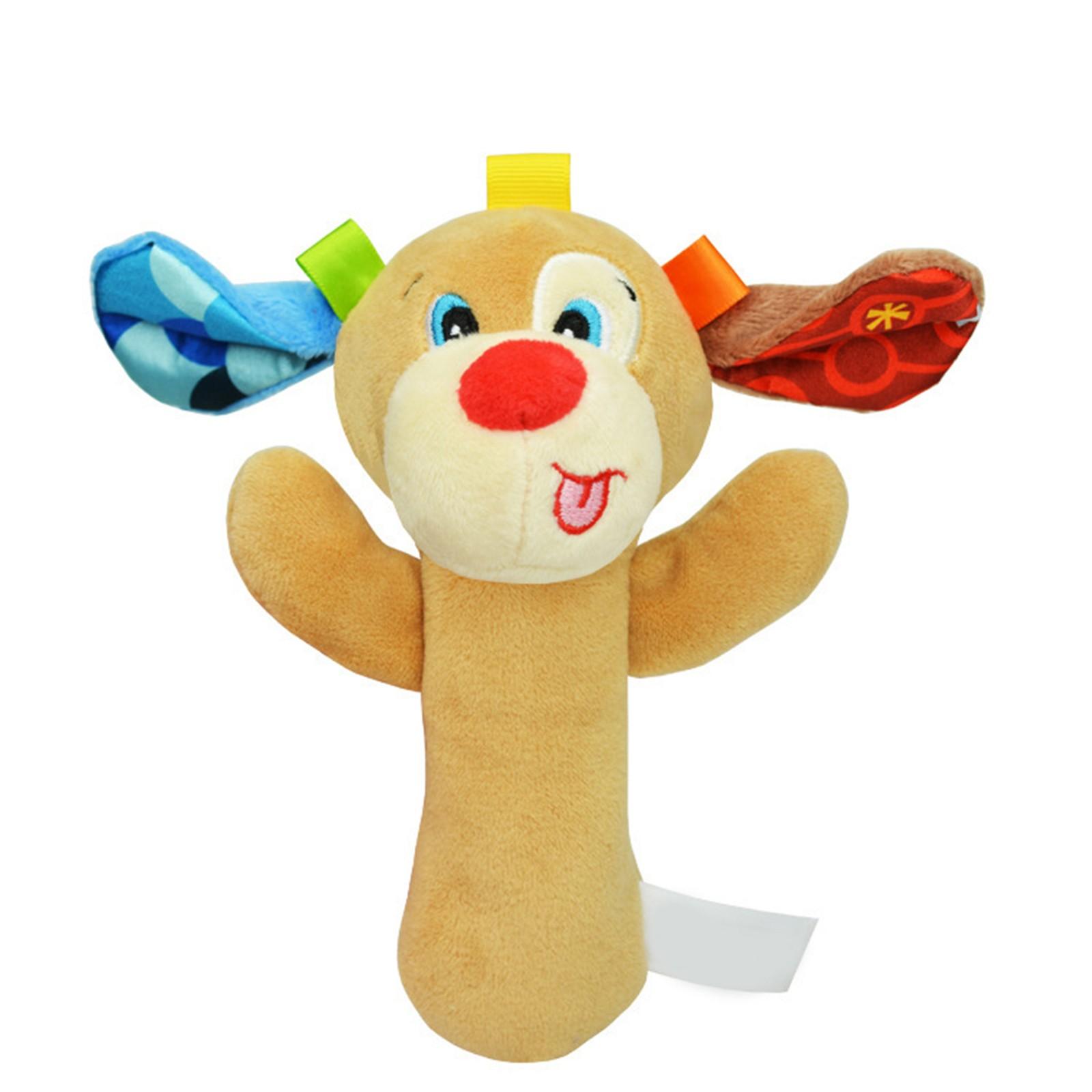 

Младенец Новорожденный Плюшевая Кукла Животное Ручной Завод Ручка Палочка Детская Игрушка One Size