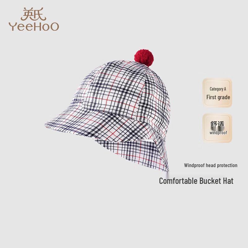 

YEEHOO Children s Pure Cotton Bucket Hat 44cm
