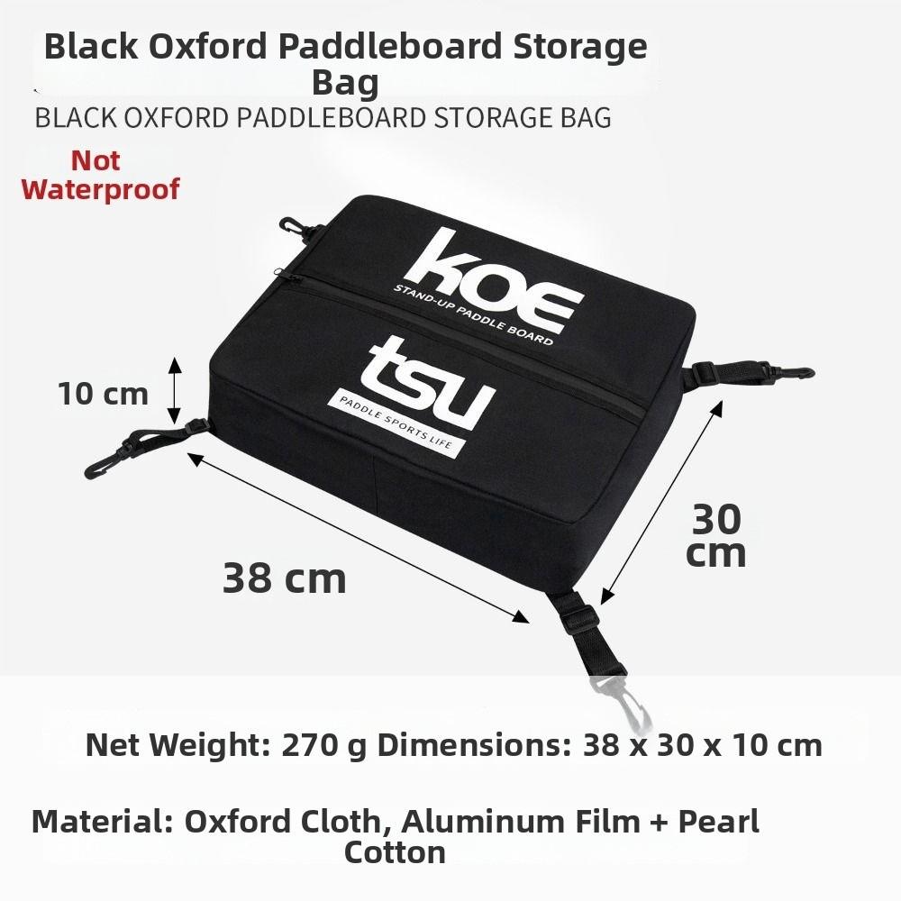 Portable Mesh Deck Bag Oxford Paddle Board Storage Bag Surfboard Bag for Inflatable SUP Seat Kayak