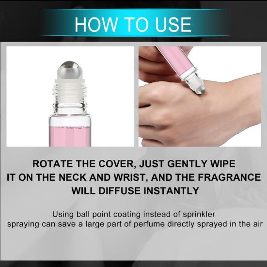 Yousheng 10ml Erotic Perfume Add Atmosphere Happiness Mild Pheromones Roll-on Perfume for Lover