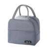 Lunch Bag Oxford Cloth Lunch Bag Insulated Lunch Box Bag with Leakproof Aluminium Foil Lining Mouth with Zipper