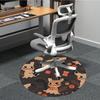 1pc Ghostly Sewing Office Round Area Rug, Indoor Mat Suitable For Office, Under Office Chairs Bedroom Living Room Home Decor, Room Deco