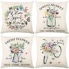 Spring New Style Pillow Garland Car Sofa Pillow Case Combination Bedroom Pillow Case