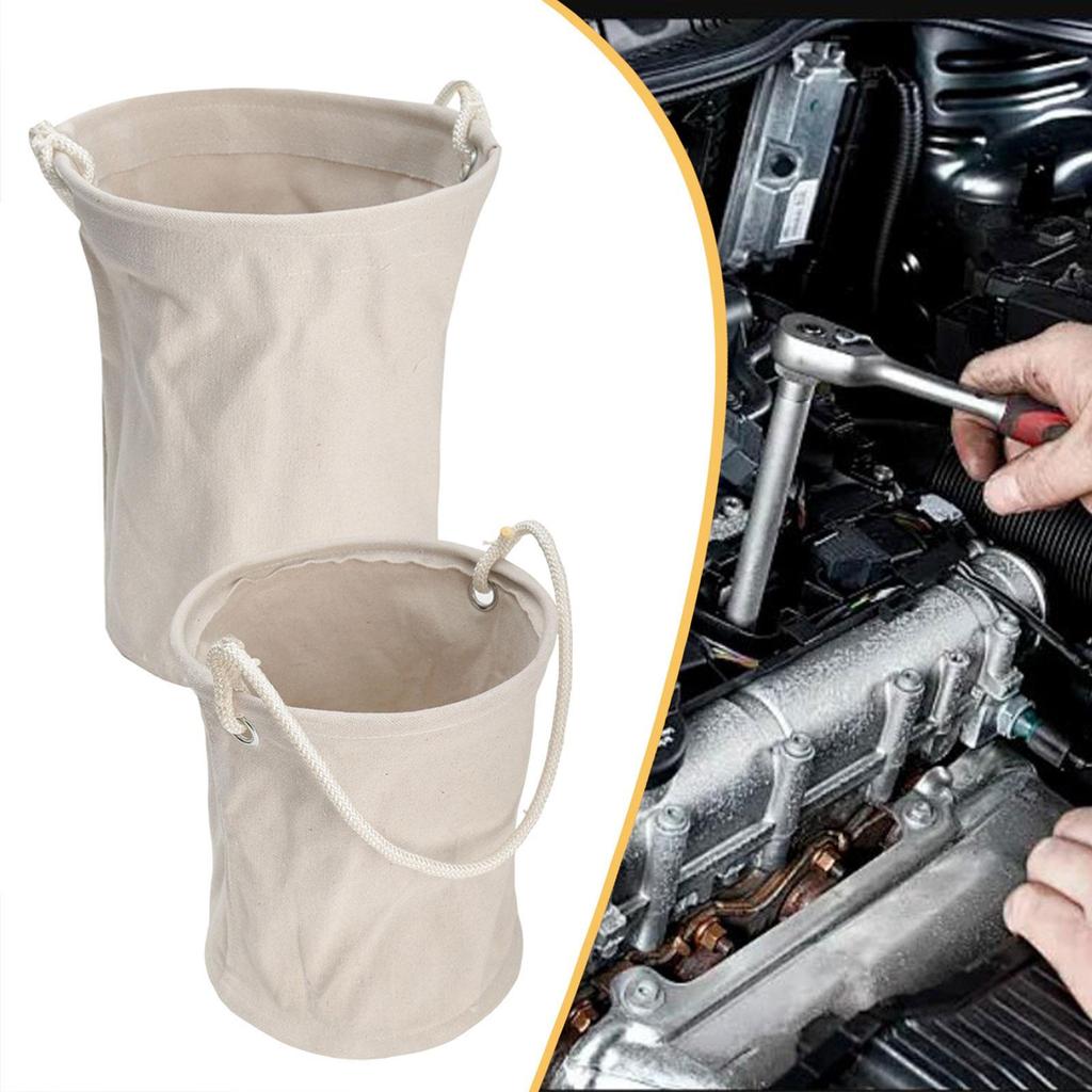 Canvas Hanging Bucket Tools Bag Linemen Professional Multifunction Portable Utility Sack
