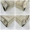 GUCCI Bamboo Handbag Tote Bag Nylon Canvas Leather Beige Ivory White Black 002 1010
