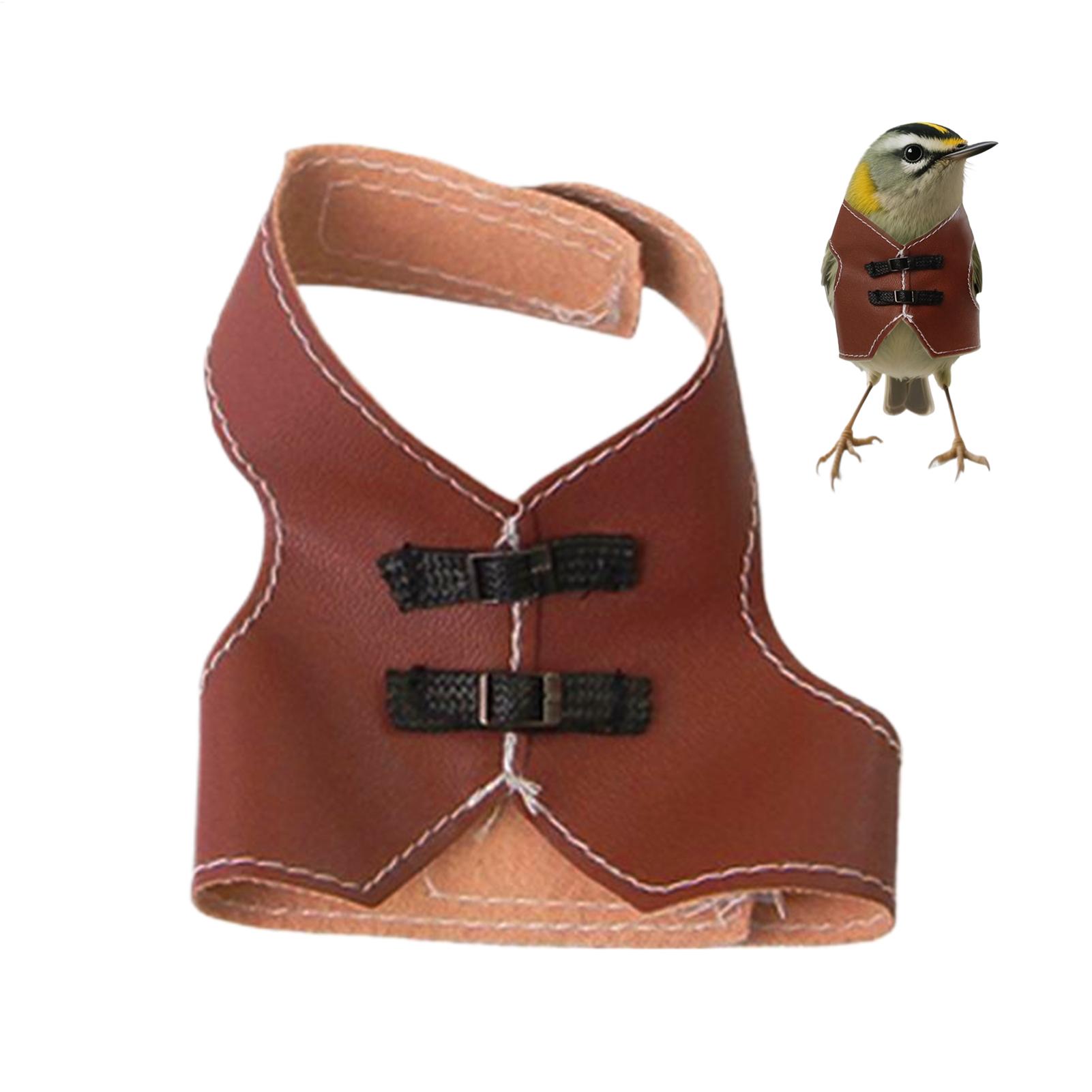 

Bird Vest For Parrots Vintage Adjustable Bird Clothes Pet Accessories For Indoor Outdoor Window Patio Balconies Yard Garden S