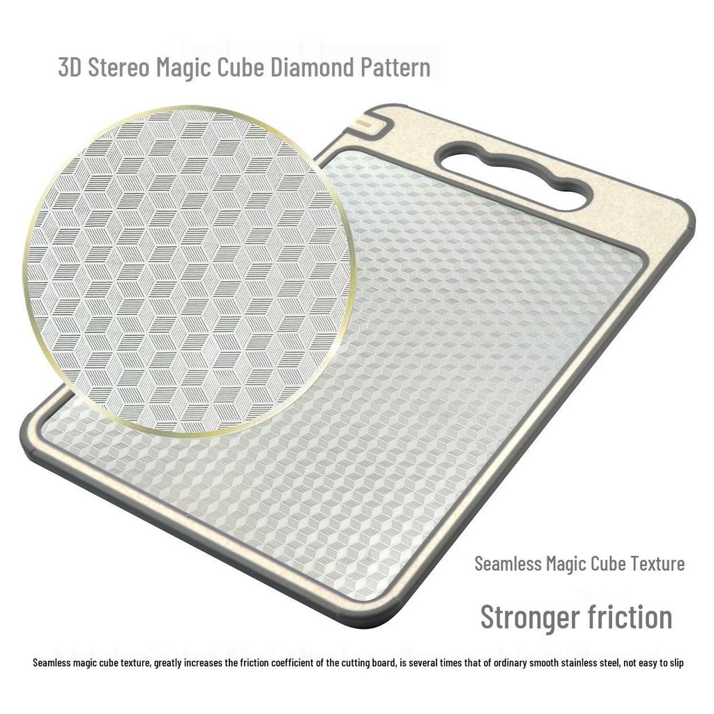 304 Stainless Steel Household Cutting Board for Vegetables, Fruits, and Defrosting.