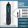 1300mah Rechargeable Electric Drill. Mini Cordless Electric Screwdriver Adjusts Multi-functional Removal Torque Repair Tool