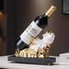 High End Light Luxury Red Wine Rack Decoration Wine Cabinet High-end Decoration Home Living Room Dining Cabinet Koi Creative