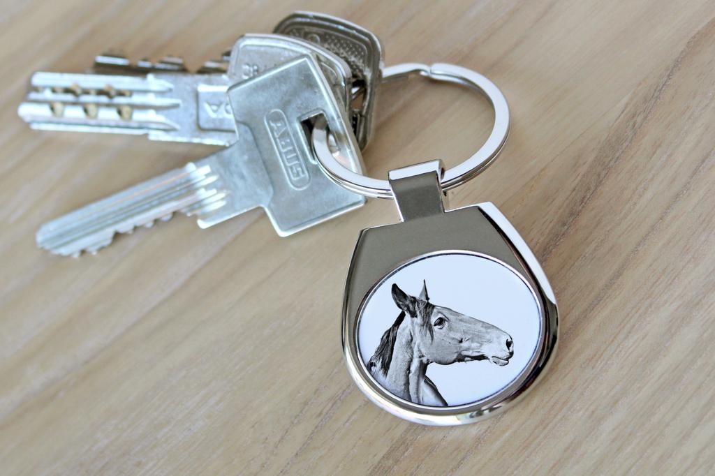 Australian Stock Horse - klíčenka s koněm, klíčenka s potiskem, personalizovaný přívěsek od značky Art-Dog