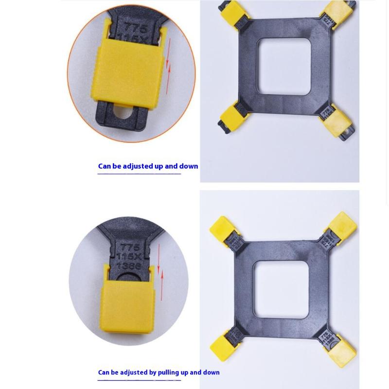 1 Set Diy Accessories Intel Multifunctional Cpu Heat Sink Base Bracket Suitable For 1150/1151/1155/1156/1366/2011