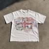 New Arrivals TShirts With National Flag Prints 90sInspired Cropped Tops Y2k Grunge Style And 2000sInspired TopsUnisex