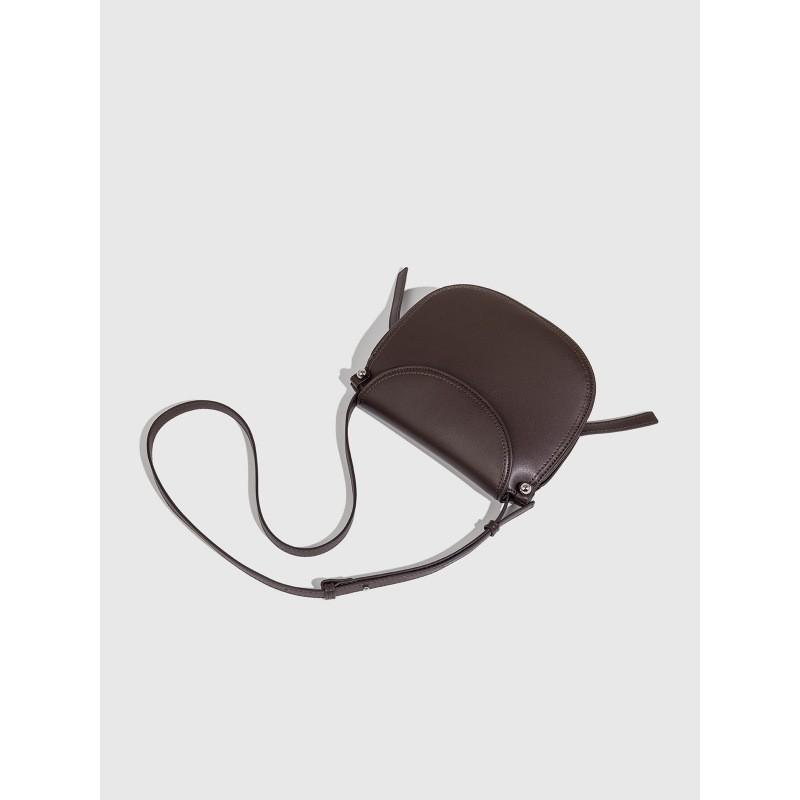 Z Cross-border Women's Bag 2025 Fashionable Mini Zipper Inner Hand-held Flip Shoulder Cross-body