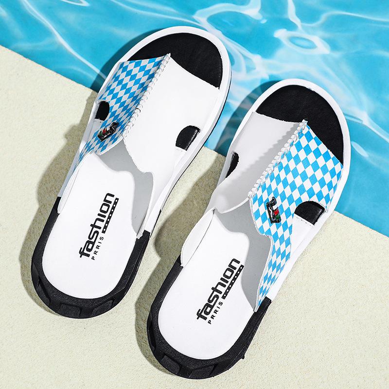 Sommar 2025 Gränsöverskridande Herr Non-Slip Utomhus Enremmig Strandtofflor