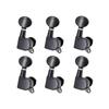 Guitar String Tuning Pegs Tuning Machines Sealed Machine Heads Tuning Keys Oval Button 6 Right for Electric Guitar or